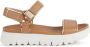 Geox Flat Sandals Brown Dames - Thumbnail 1