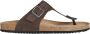 Geox Stijlvolle Slippers voor de Zomer Brown Heren - Thumbnail 6