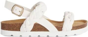 Geox Flat Sandals White Dames