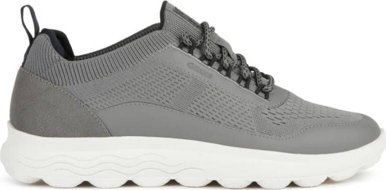 Geox Grijze Sneakers voor Mannen Gray Heren