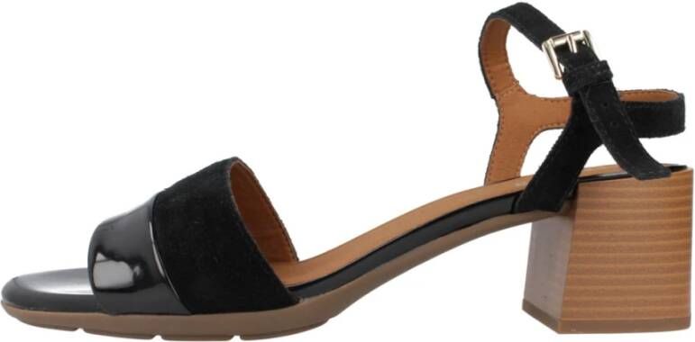 Geox High Heel Sandals Black Dames