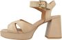 Geox High Heel Sandals Brown Dames - Thumbnail 1