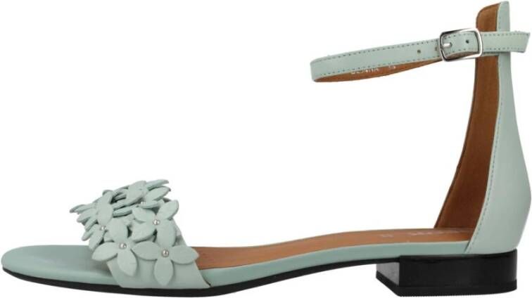 Geox High Heel Sandals Green Dames