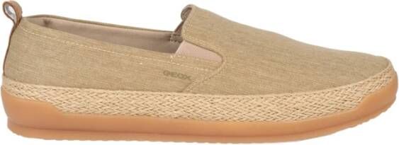 Geox Instap Sneakers Comfortabel voor Dagelijks Gebruik Beige Heren