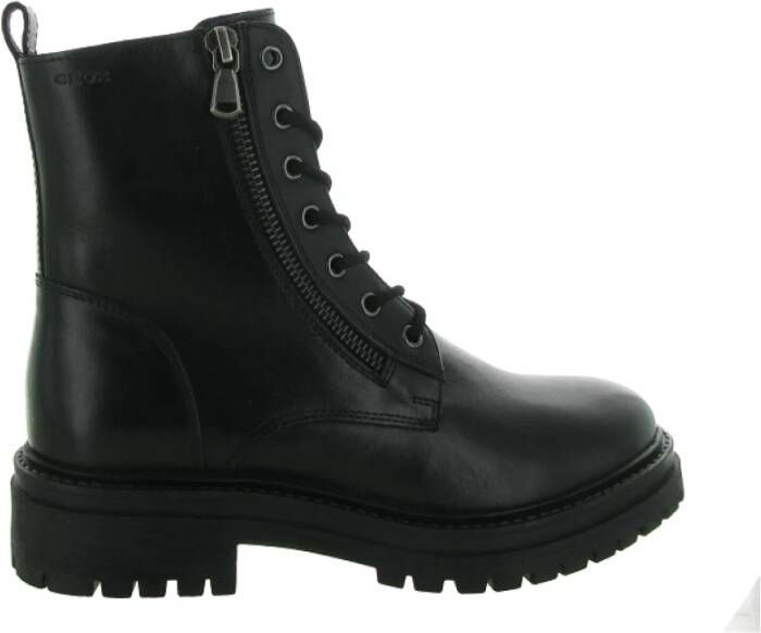 Geox Iridea Annya Mid Damesschoenen Black Dames