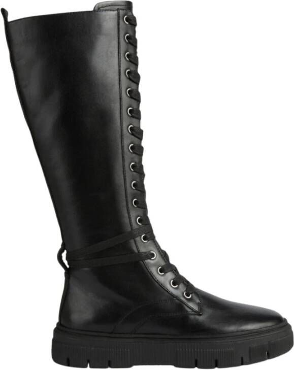 Geox Lace-up Boots Black Dames