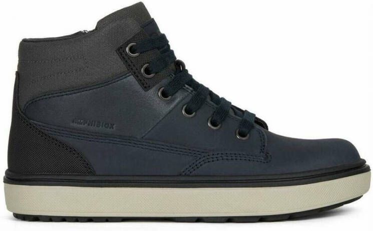 Geox J Mattias B Boy Abx Navy Dark Grey Blauw Heren