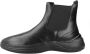 Geox Klassieke Chelsea Boots met Fluctis Design Black Dames - Thumbnail 2