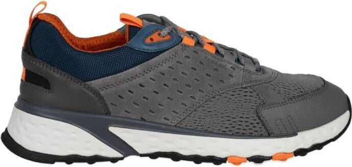 Geox Klassieke Veterschoenen Gray Heren