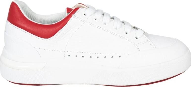 Geox Klassieke Veterschoenen White Dames