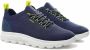 Geox Knitted Spherica Trainers Blauw Heren - Thumbnail 9