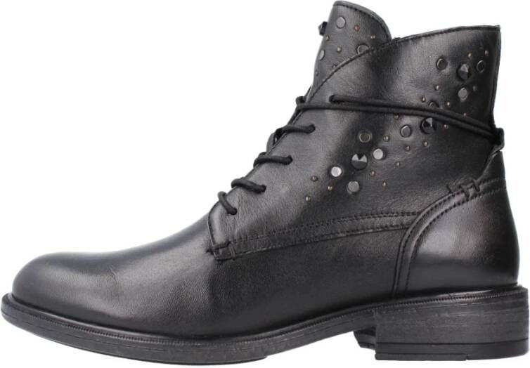 Geox Lace-up Boots Black Dames