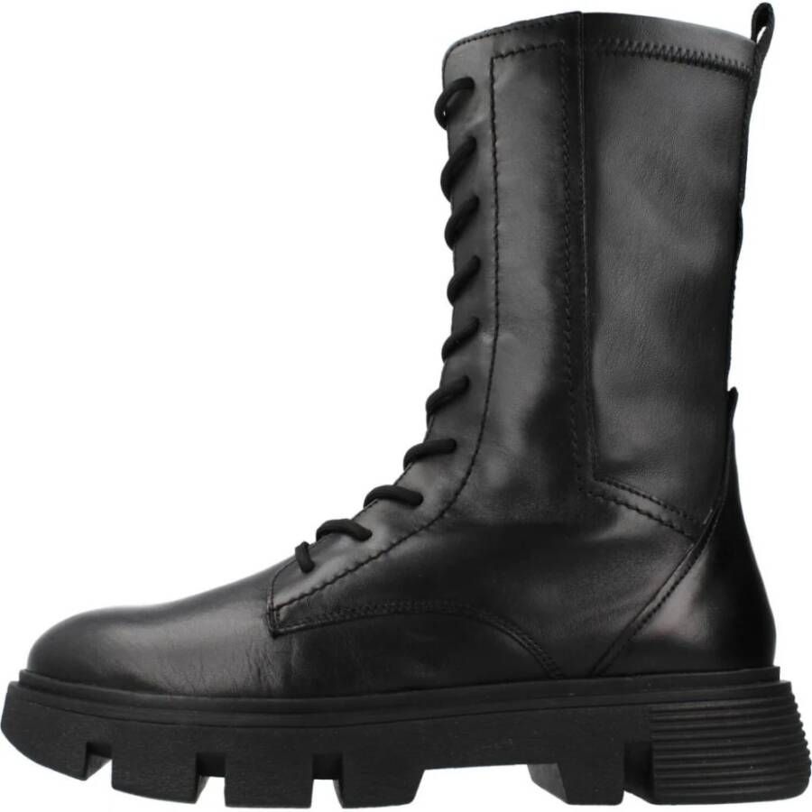 Geox Lace-up Boots Black Dames