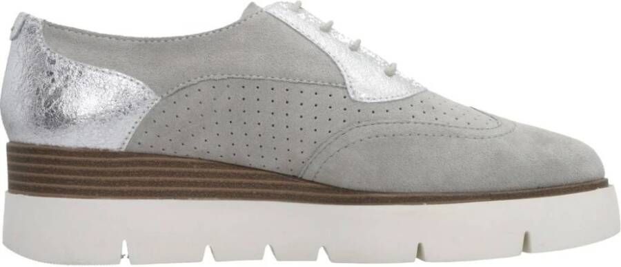 Geox Laced Shoes Gray Dames