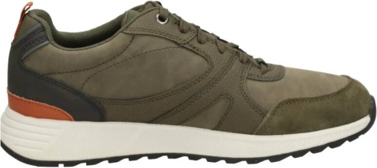 Geox Sneakers U MOLVENO A Vrijetijdsschoen lage schoen veterschoen met plateauzool