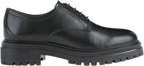 Geox Zwarte Formele Business Schoenen voor Vrouwen Black Dames