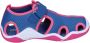 Geox Meisjes Textiel Sandalen met Android Stijl Blue Dames - Thumbnail 1