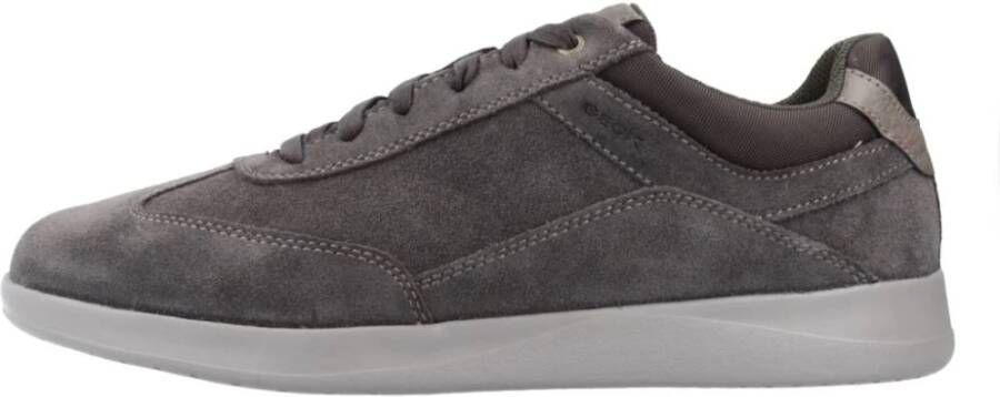 Geox Moderne Kennet Sneakers voor Mannen Gray Heren