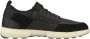 Geox Moderne Traccia Sneakers Black Heren - Thumbnail 2