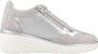 Geox Modieuze Sneakers voor Trendy Stijl Gray Dames - Thumbnail 1