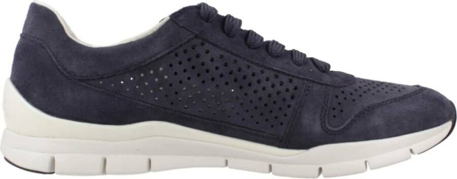 Geox Modieuze Sneakers voor Vrouwen Blue Dames