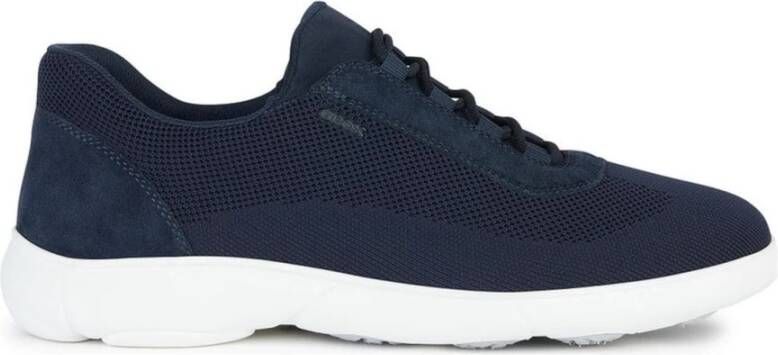 Geox Nebula 2.0 Marineblauwe Sneakers Blue Heren