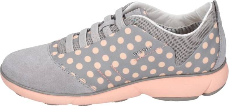 Geox Nebula Suède Damessneakers Gray Dames