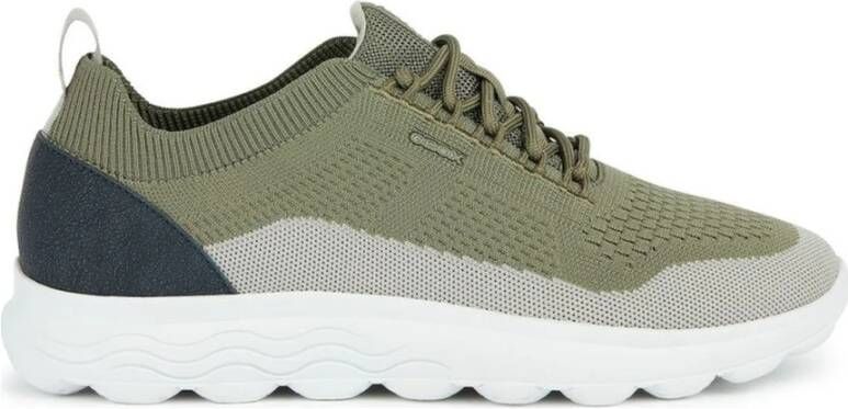 Geox Sage Rock Sneakers voor Mannen Green Heren