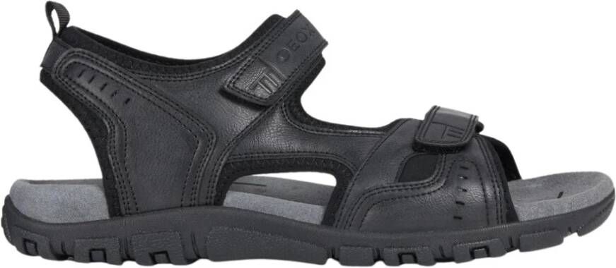 Geox Sandalen UOMO SANDAL STRADA met praktische klittenbandsluitingen