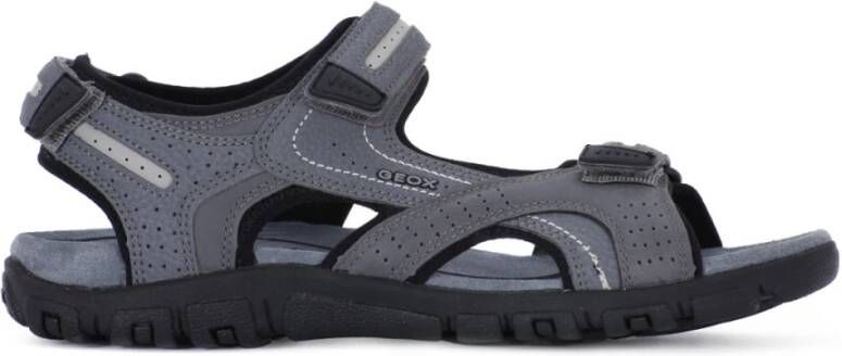 Geox Sandalen UOMO SANDAL STRADA zomerschoen klittenbandschoen outdoorsandaal trekkinglook