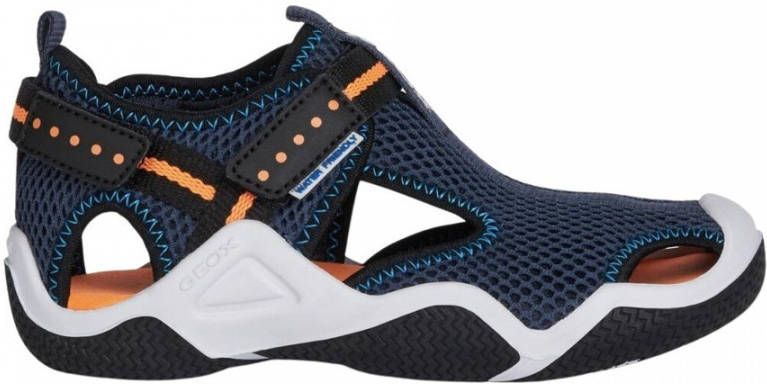 Geox Jr Wader sneakers Blauw Heren - Foto 2