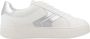 Geox Witte Skyely Sneakers voor Vrouwen White Dames - Thumbnail 8