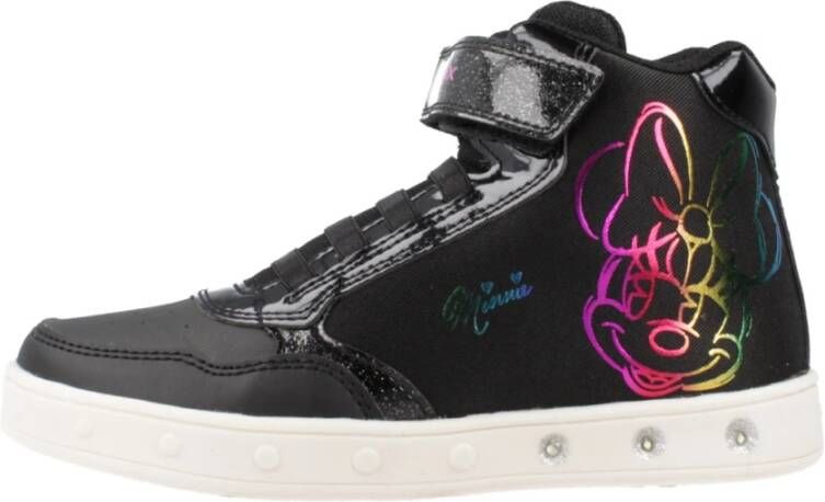 Geox Skylin Veterschoenen Black Dames