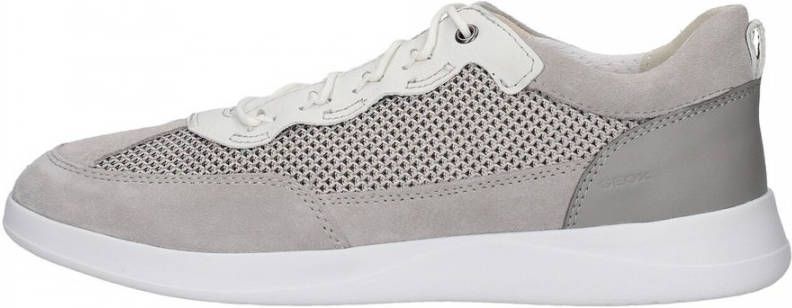 Geox Sneakers met ronde neus en veters Gray Heren