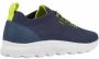 Geox Knitted Spherica Trainers Blauw Heren - Thumbnail 2