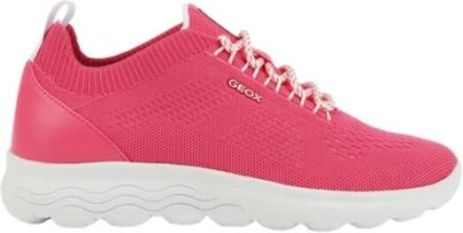 Geox Sneakers D Spherica A Tess. A Maglia D15Nua 0006K Roze Dames