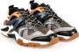 Geox Sneakers met Ronde Neus en Logo Zool Multicolor - Thumbnail 1