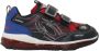 GEOX Todo A Sneakers Kinderen Navy Red - Thumbnail 2