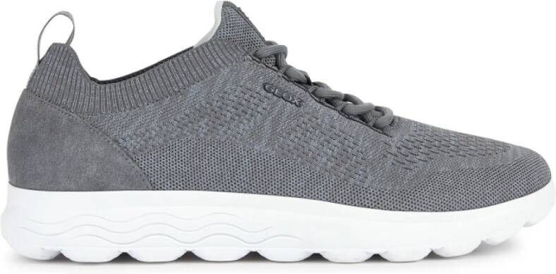 Geox Spherica Heren Sneakers Gray Heren