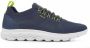 Geox Knitted Spherica Trainers Blauw Heren - Thumbnail 7