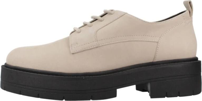 Geox Spherica Veterschoenen Beige Dames