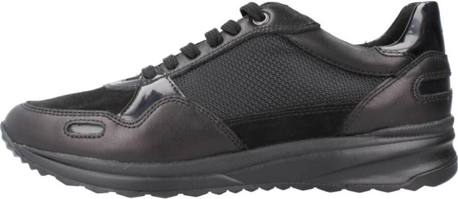 Geox Stijlvolle Airell A Sneakers voor Vrouwen Black Dames