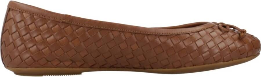 Geox Stijlvolle Ballerinas Palmaria Collectie Brown Dames