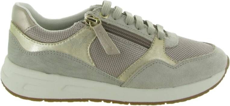 Geox Stijlvolle Blomiee Schoenen Beige Dames