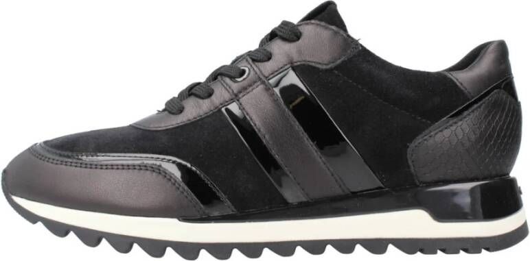 Geox Stijlvolle Casual Sneakers voor Vrouwen Black Dames