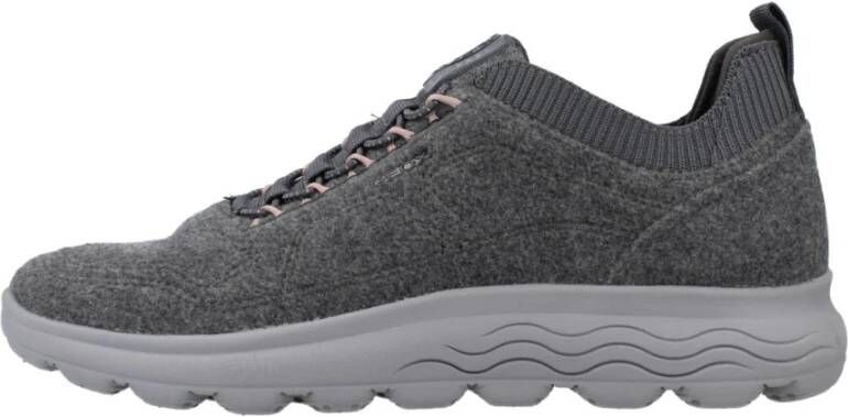 Geox Stijlvolle Casual Sneakers voor Vrouwen Gray Dames