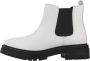 Geox Stijlvolle Chelsea Boots in Iridea-afwerking White Dames - Thumbnail 2