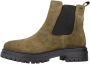 Geox Stijlvolle Chelsea Boots met Iridea Design Green Dames - Thumbnail 1