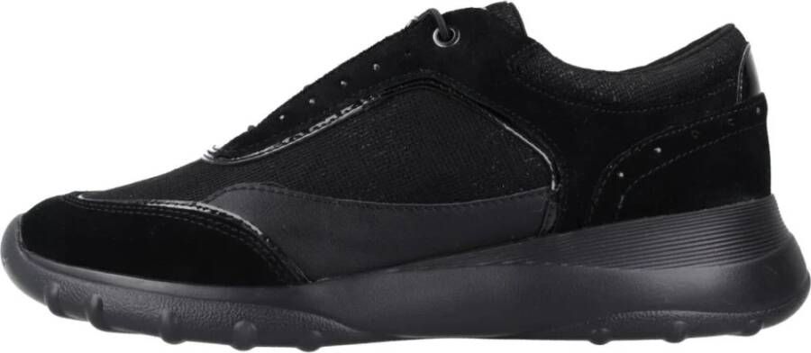 Geox Stijlvolle Dames Casual Sneakers Black Dames