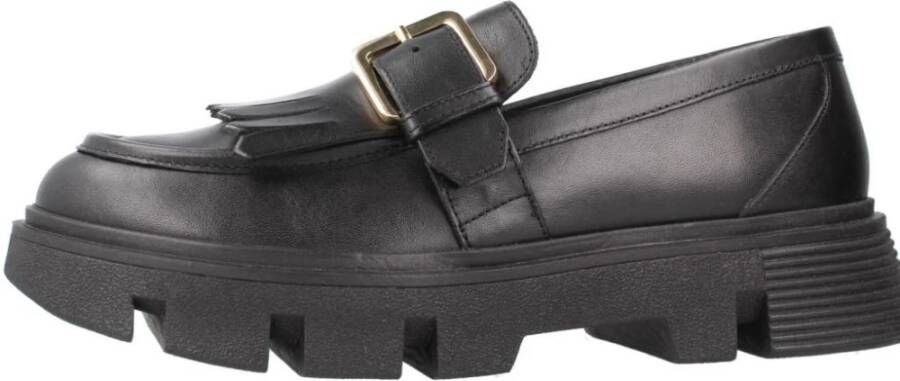 Geox Stijlvolle Dames Loafers Black Dames